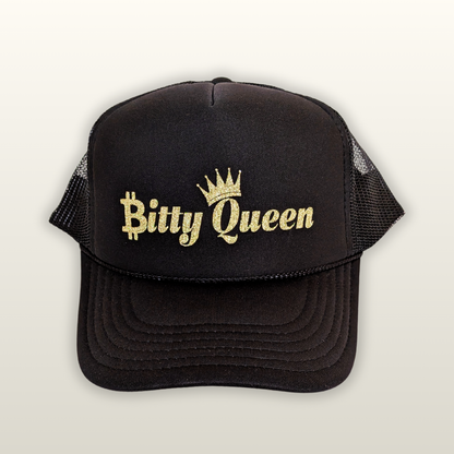 Bitty Queen™ Glitter Trucker Hat