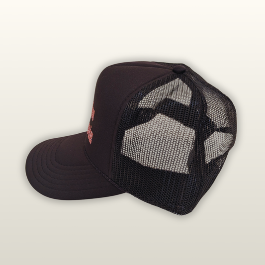 Bitcoin Baddie™ Glitter Trucker Hat